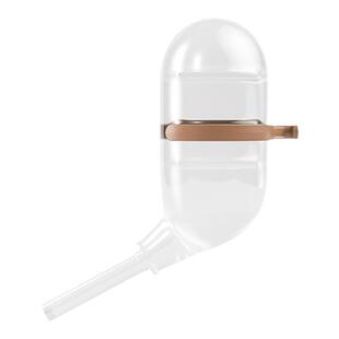 卡诺仓鼠饮水器水壶金丝熊笼子喝水壶樽不漏水支架滚珠喂水器用品