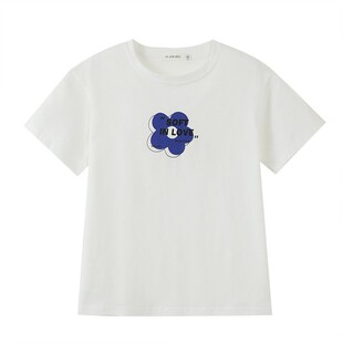 童装短裤夏亲子装夏装小花印花短袖T恤男女款套装休闲百搭家庭装