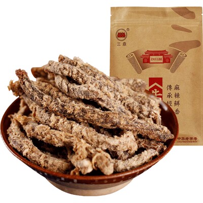 三鼎250g酒楼重庆四川特产牛肉干