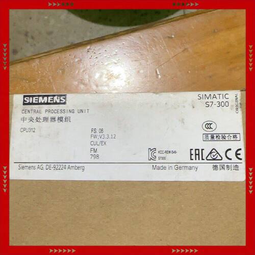 【问价】模块 6ES7 312-1AE14-0AB0