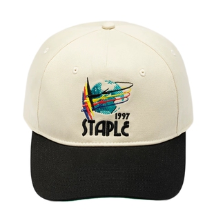 STAPLE26新款夏季休闲简约帽子男女百搭美式街头刺绣鸭舌帽棒球帽