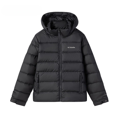 哥伦比亚女款户外拒水羽绒服热能