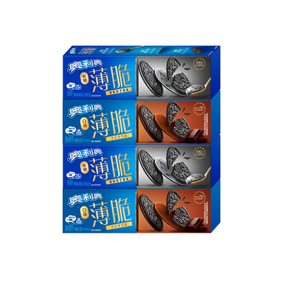 新品奥利奥风味薄脆饼干