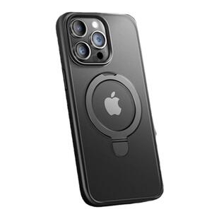 ROCK优盾支点壳适用苹果15Pro手机壳iPhone15ProMax新款保护套15Plus磁吸15带支架ip透明防摔Magsafe高级pm