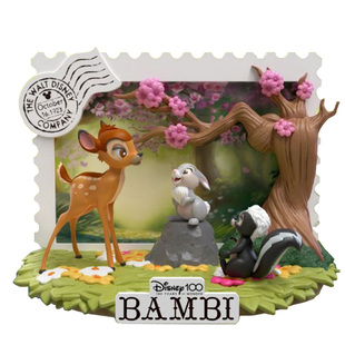 野兽王国 迪士尼小鹿斑比 彼得潘海底总动员小姐与流氓场景手办