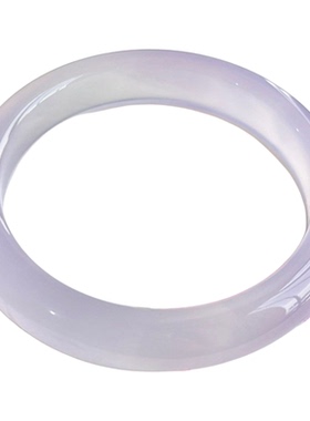 【支持复检】纯天然淡紫色玛瑙