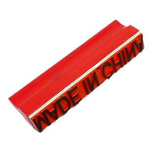 made in china英文章大号中国制造纸箱印章木箱章标识印字章 定制