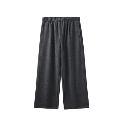 DICEOFF毛呢阔腿裤保暖卫裤男女