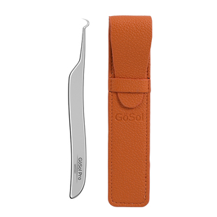 GoSol Pro德国专用弯钩镊子祛粉刺黑头高精密度弯头痘痘专业尖头