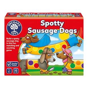 Orchard Toys斑点香肠狗 儿童计数配色游戏亲子互动益智早教玩具