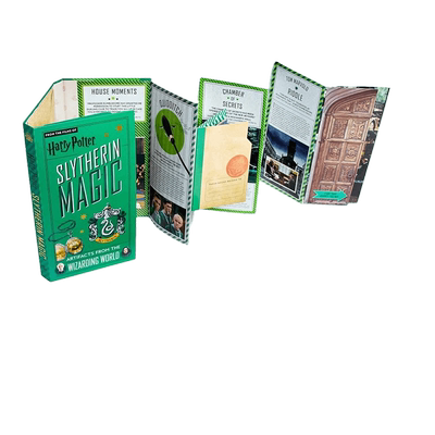 哈利波特 斯莱特林学院 魔法道具折叠书 英文原版 Harry Potter Slytherin Magic Artifacts from the Wizarding World 进口英语书