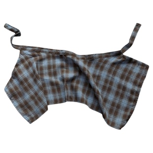 一片式系带儿童屁帘cosplay2026新款穿搭配饰复古咖色男女腰封夏