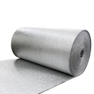屋顶隔热膜阳光玻璃房顶遮阳隔热棉反光双面铝箔防晒隔热膜保温棉