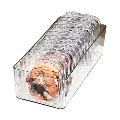吧唧收纳盒亚克力保护壳透明