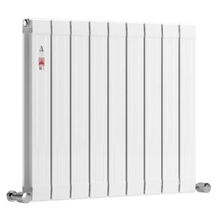 【现货】金旗舰铜铝暖气片家用明装水暖集中供暖散热器十大品牌