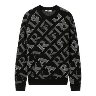 KARL LAGERFELD【绵羊毛】羊毛套头衫25秋季新款卡尔拉格斐男装