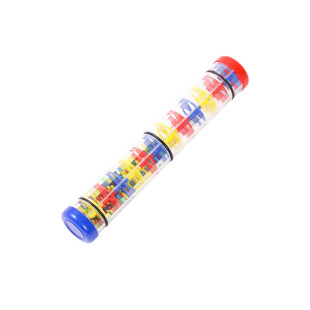 奥尔夫雨声器响筒雨声筒彩虹棒乐器雨声沙漏响筒模拟亲子玩具教具