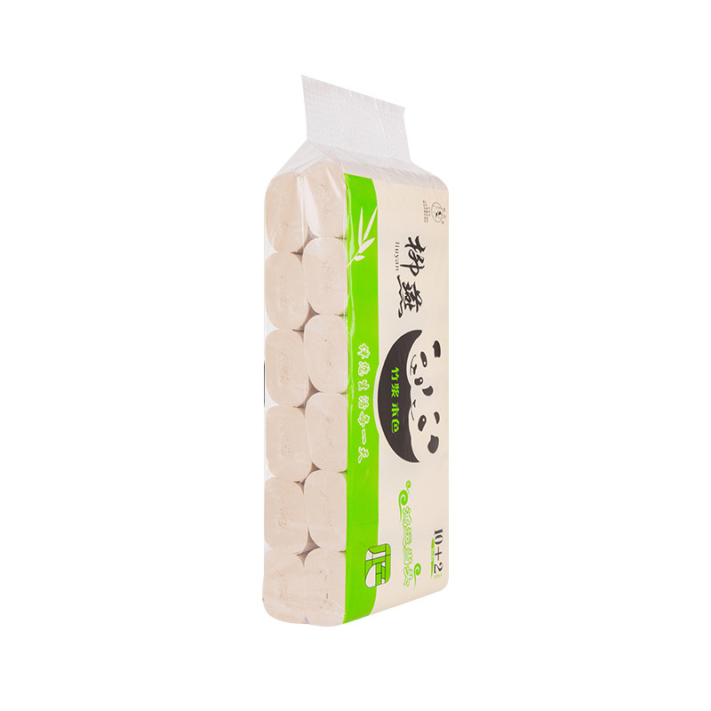 柳燕竹浆本色厕纸家用家庭装卷纸