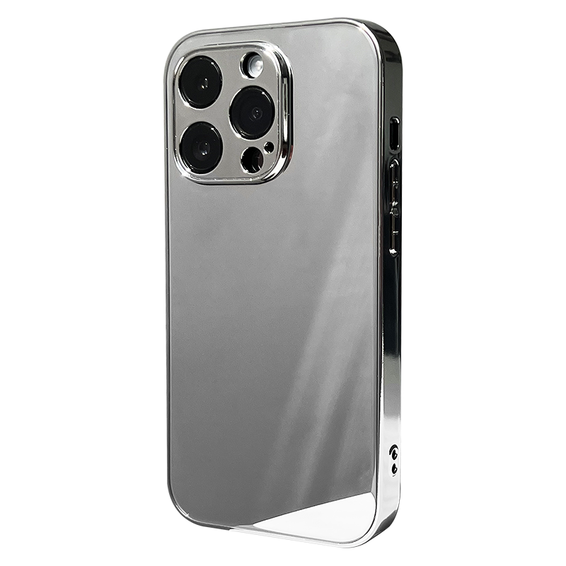 Tastecase镜子镜面适用于苹果iPhone18ProMax手机壳玻璃化妆镜简约时尚极简17/16/15/三星折叠Z