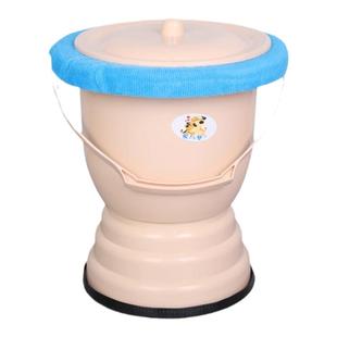 孕妇尿桶大人痰盂家用卧室防臭女老人起夜壶尿盆高脚尿壶便盆带盖