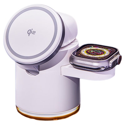 【QI2认证】三合一无线充电器