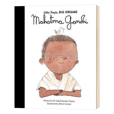 小人物大梦想系列 男孩篇 甘地 Little People Big Dreams Gandhi 英文原版 María Isabel Sánchez Vegara 进口英语书籍