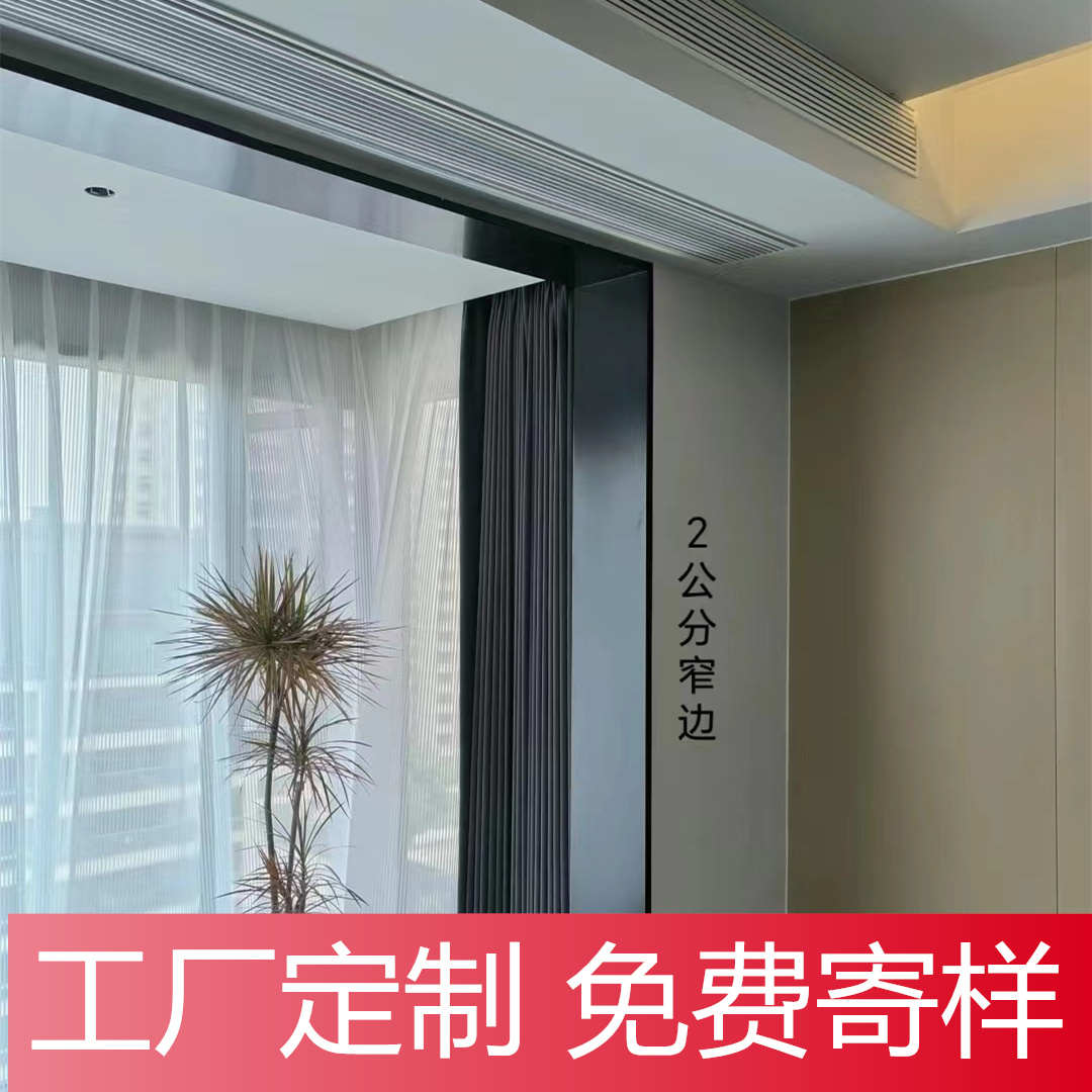 不锈钢门套极窄阳台包边门框铝合金哑口套卫生间金属垭口窗套包套