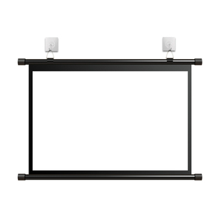 奥普达投影幕布壁挂幕布84寸100寸120寸免打孔投影幕布家用投影仪屏幕3D简易便携式幕布高清投影机幕布