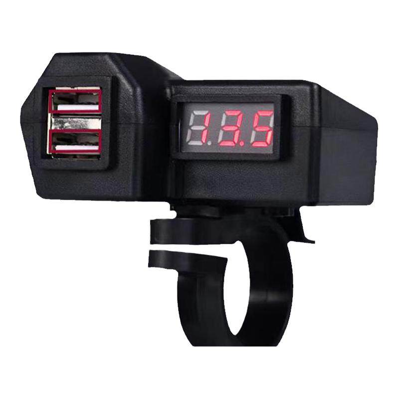 摩托车载手机充电器超级快充防水电车48V/60V/72V转5V充电口双usb