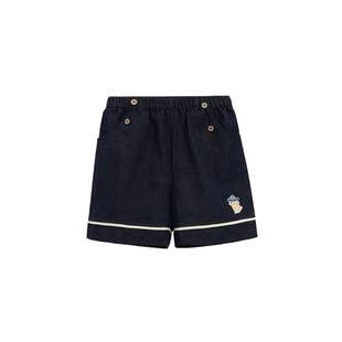 whitewheat儿童2026夏季新款男女童纯棉休闲裤薄款宝宝短裤牛仔裤