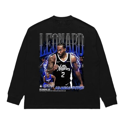 DPS长袖美式篮球宽松T恤