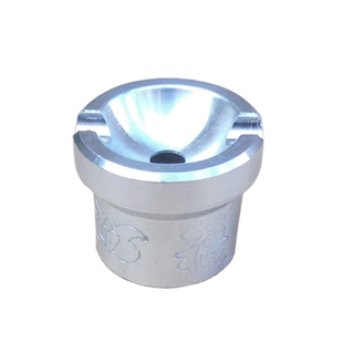 云南水烟筒配件烟嘴铝头火口型号30竹管水烟嘴头烟具配件