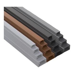 pvc明装电线隐形网线明线理线收纳神器盒亚克力自粘方形光纤线槽