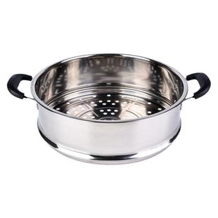 蒸格不锈钢蒸笼蒸锅炒锅蒸笼多用加高加厚笼屉16283238各规格尺寸