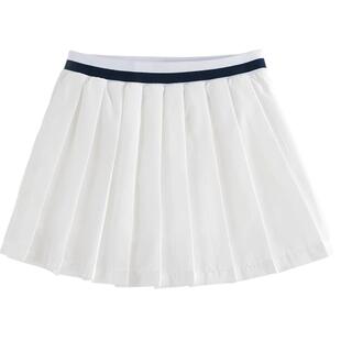 马克珍妮女童百褶运动网球裙裤儿童短裙半身裙2026夏装新款550828