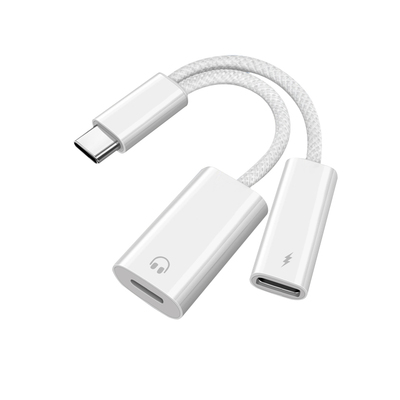 适用华为数字音频耳机转换器小米