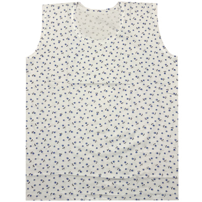 透气全棉女中老年人背心女纯棉