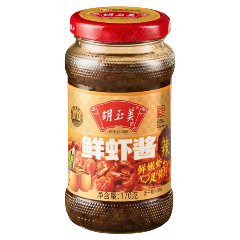 安庆胡玉美虾酱鲜虾酱下饭拌面