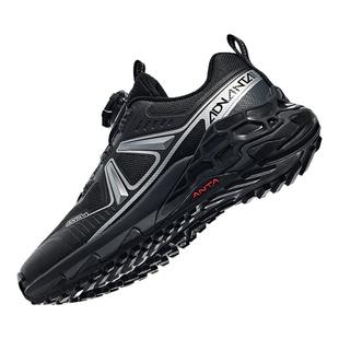 安踏儿童运动鞋男童鞋子跑步鞋秋冬新款登山鞋纽扣鞋户外跑鞋