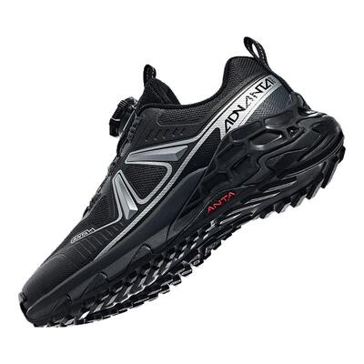 安踏儿童运动鞋男童鞋子跑步鞋秋冬新款登山鞋纽扣鞋户外跑鞋