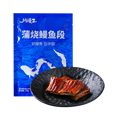 川鳗王富硒蒲烧鳗鱼分段包装