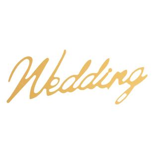 卓兰创意婚车装饰字牌英文字母Wedding Love婚庆月牙花泥花车吸盘