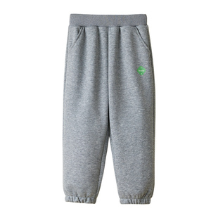 红豆儿童裤子春秋2024新款卫裤男童女童运动裤中大童休闲长裤潮