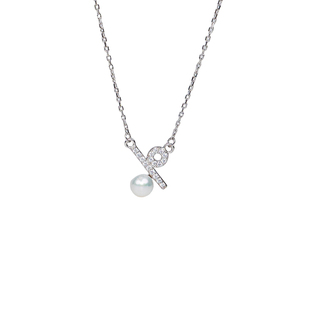 喜珠阁【Energy能量】Lucky for百分号满分吊坠珍珠项链饰品