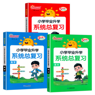 2026阳光同学小升初总复习小学毕业升学系统总复习人教版语文数学英语小学六年级升初中小考真题卷知识点强化训练复习资料