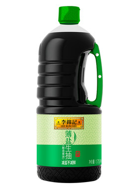 【减盐25%】李锦记薄盐生抽