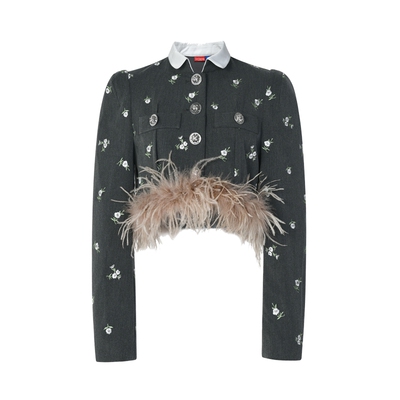 lefame短款翻领短外套