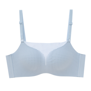 抹胸防走光内衣女夏季薄款小胸聚拢上托收副乳乳胶背心裹胸文胸罩