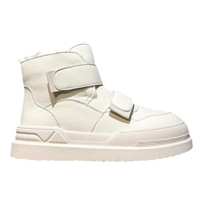 魔术贴保暖厚底雪地靴