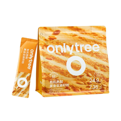onlytree有机熟制黄金亚麻籽粉